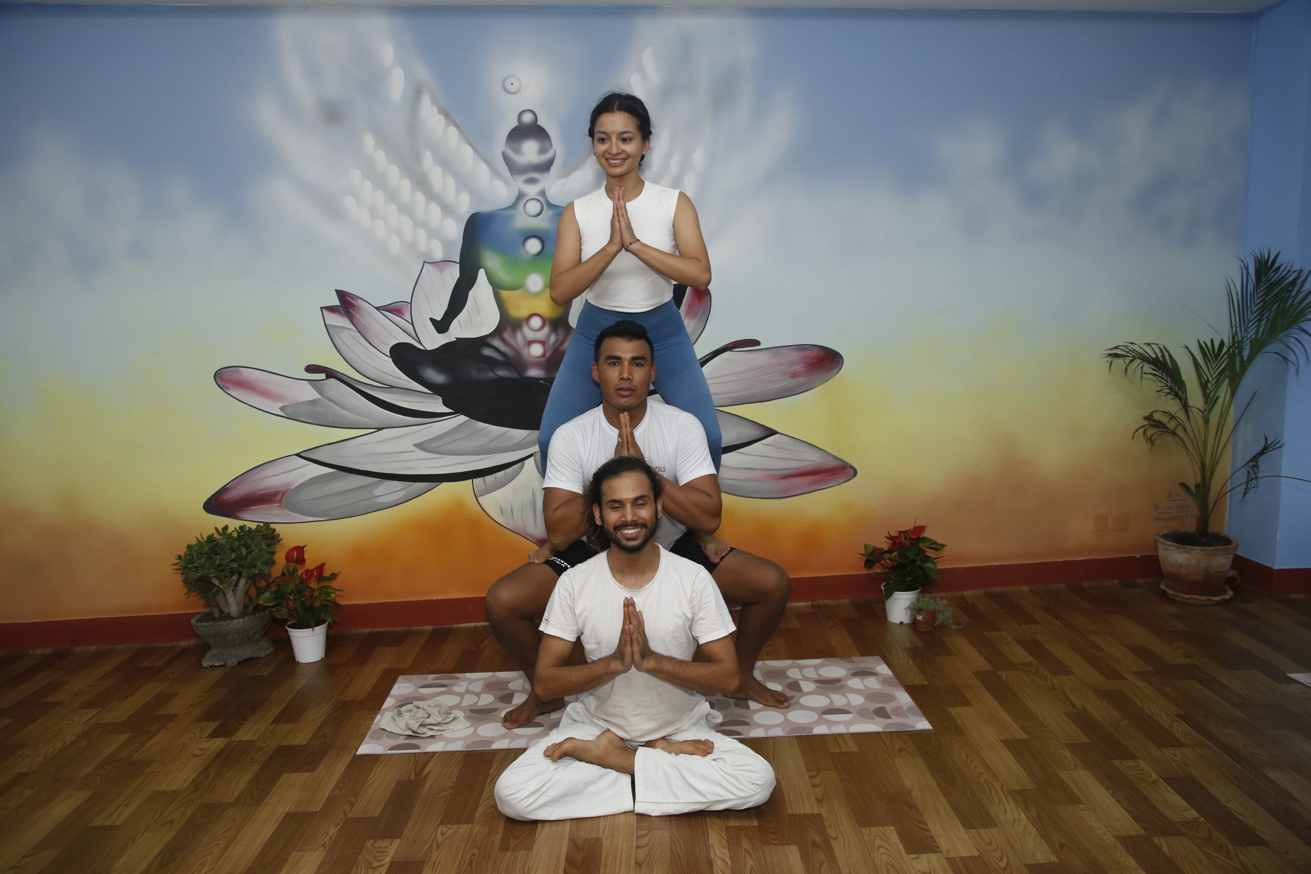 Yoga and wellness retreat